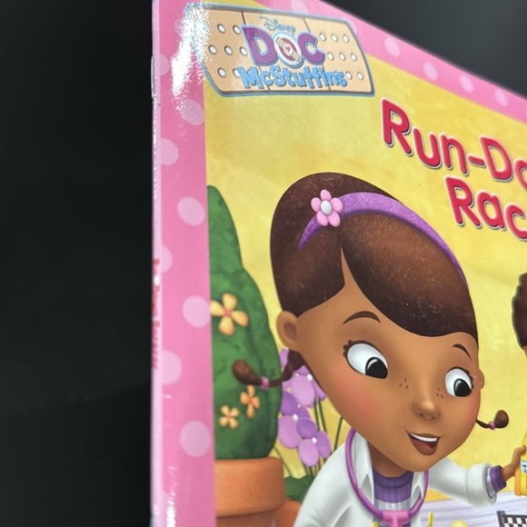 Doc McStuffins: Run-Down Racecar - Softcover Children’s Book - Picture 6 of 6
